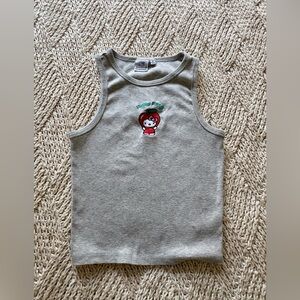 * 3 for 20* Aeropostale Gray Tank Top with Hello Kitty